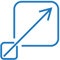 Scalability icon